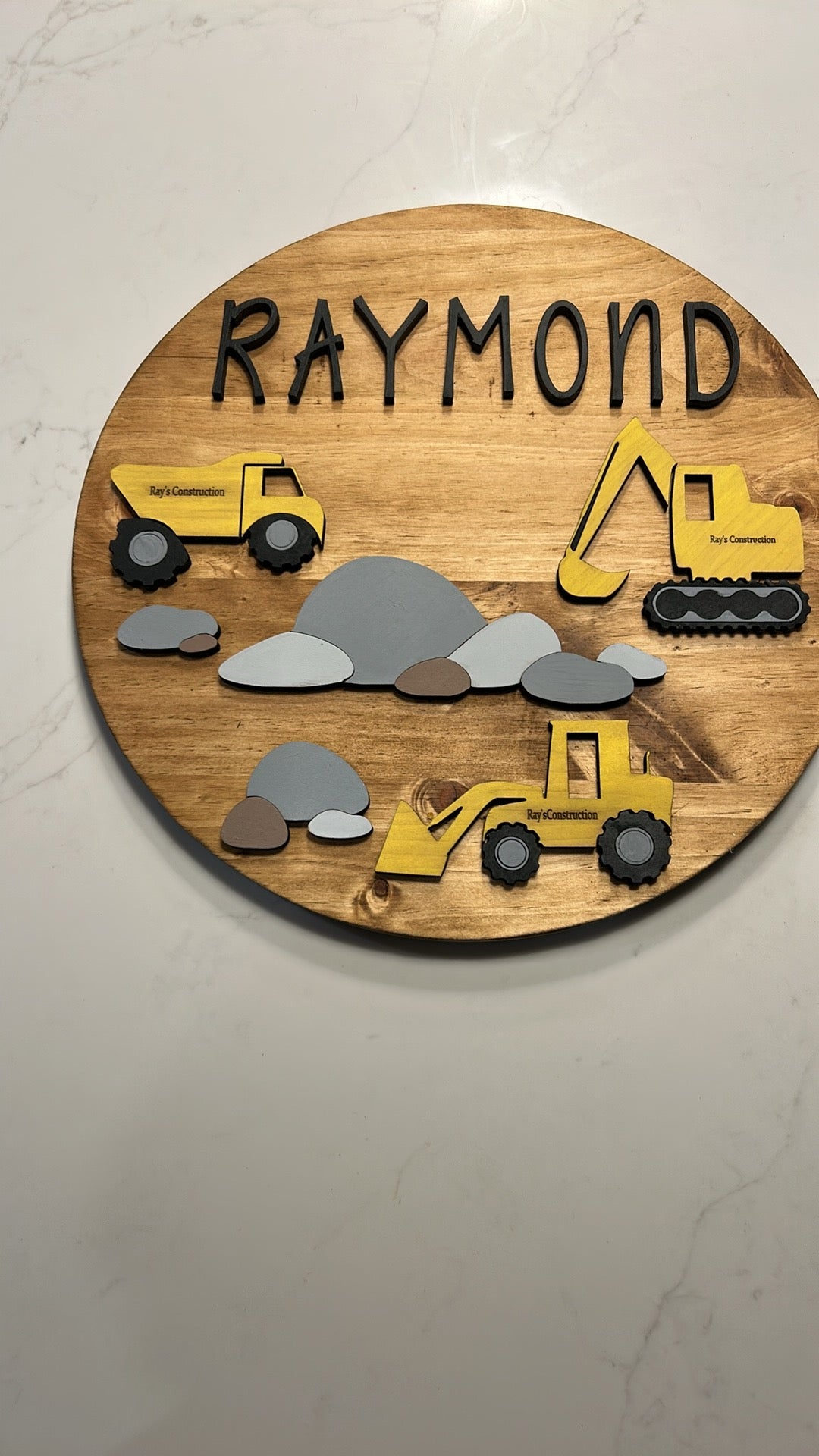 Children's Custom Construction Site