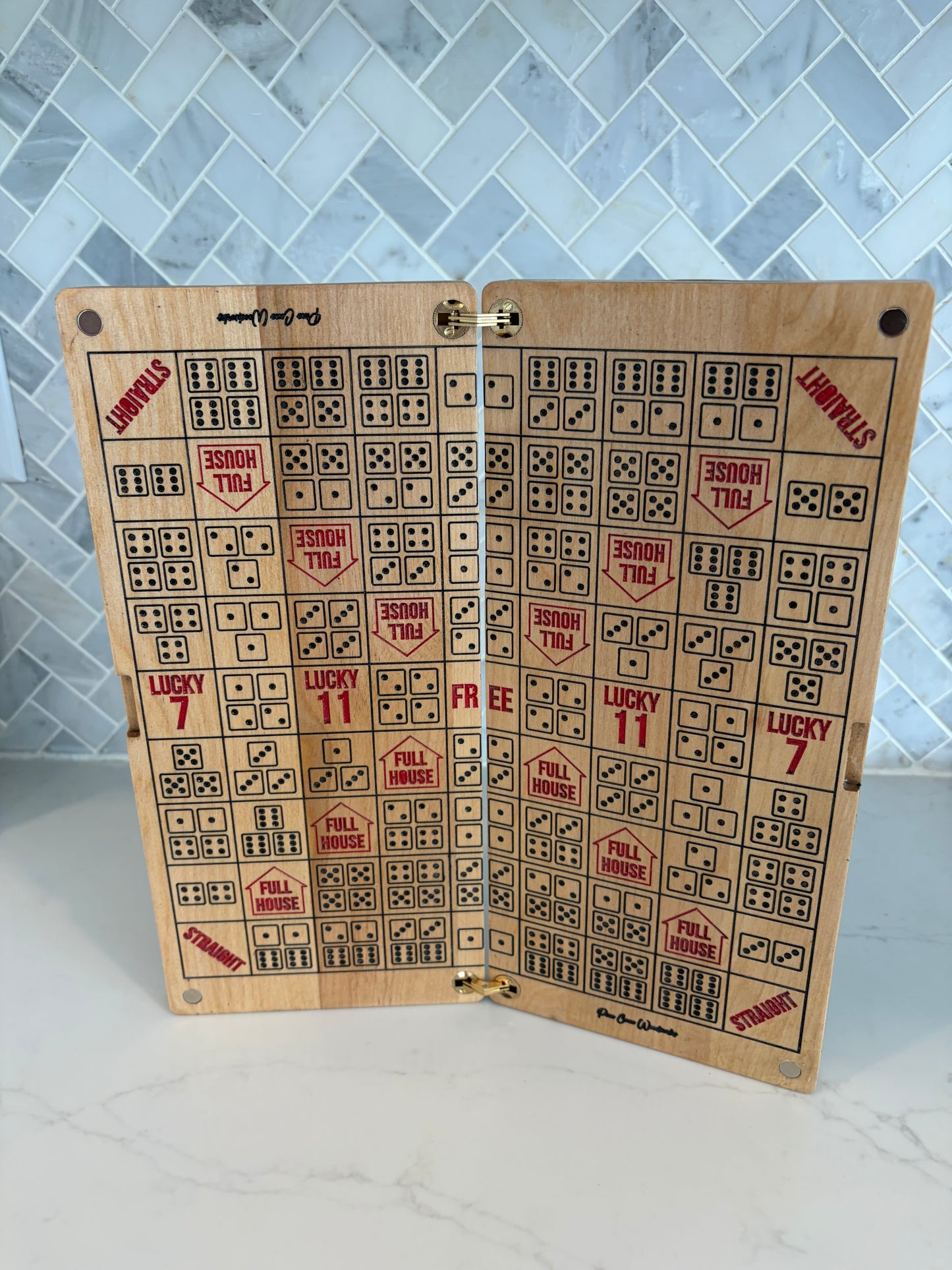 Travel Dice Poker